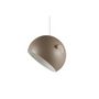 Voir la diapositive 2 : Paris Prix Lampe Suspension Déco  Tubbie  23cm Marron