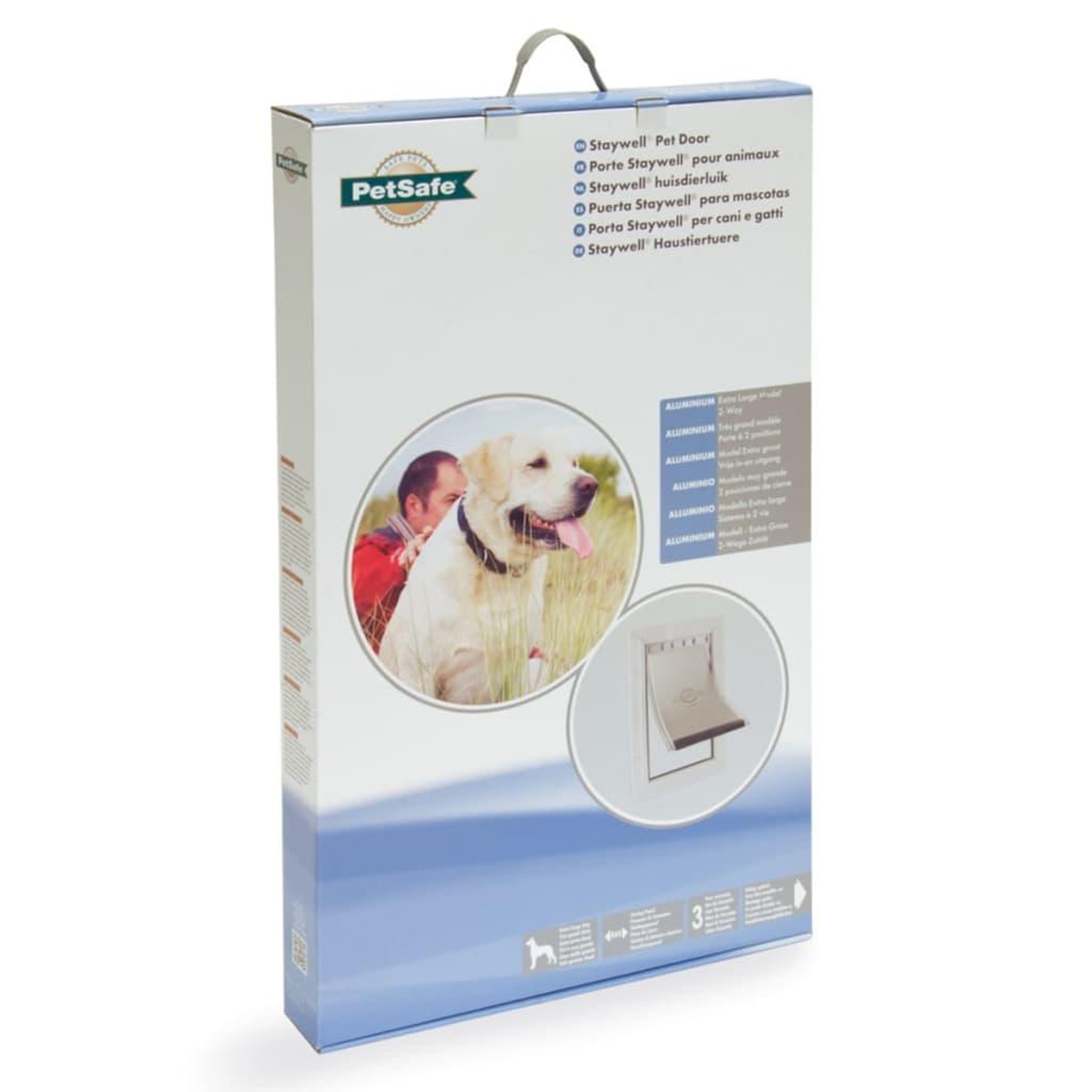 Voir la diapositive 3 : PETSAFE PetSafe Chatiere pour animaux de compagnie 660 Aluminium <100 kg