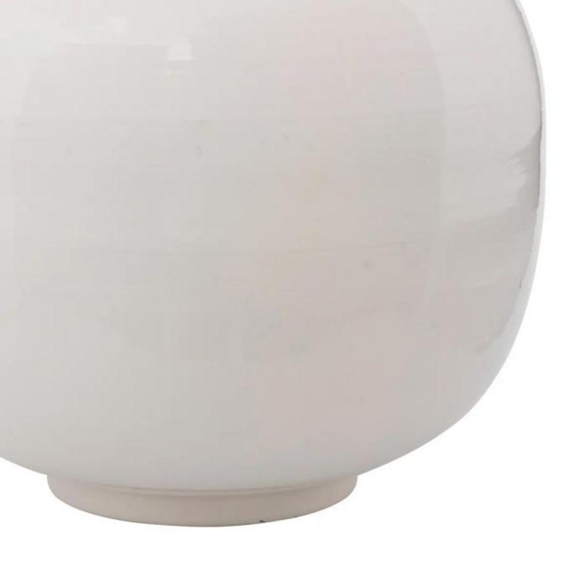 ATMOSPHERA Vase Déco en Métal  Kian  30cm Blanc