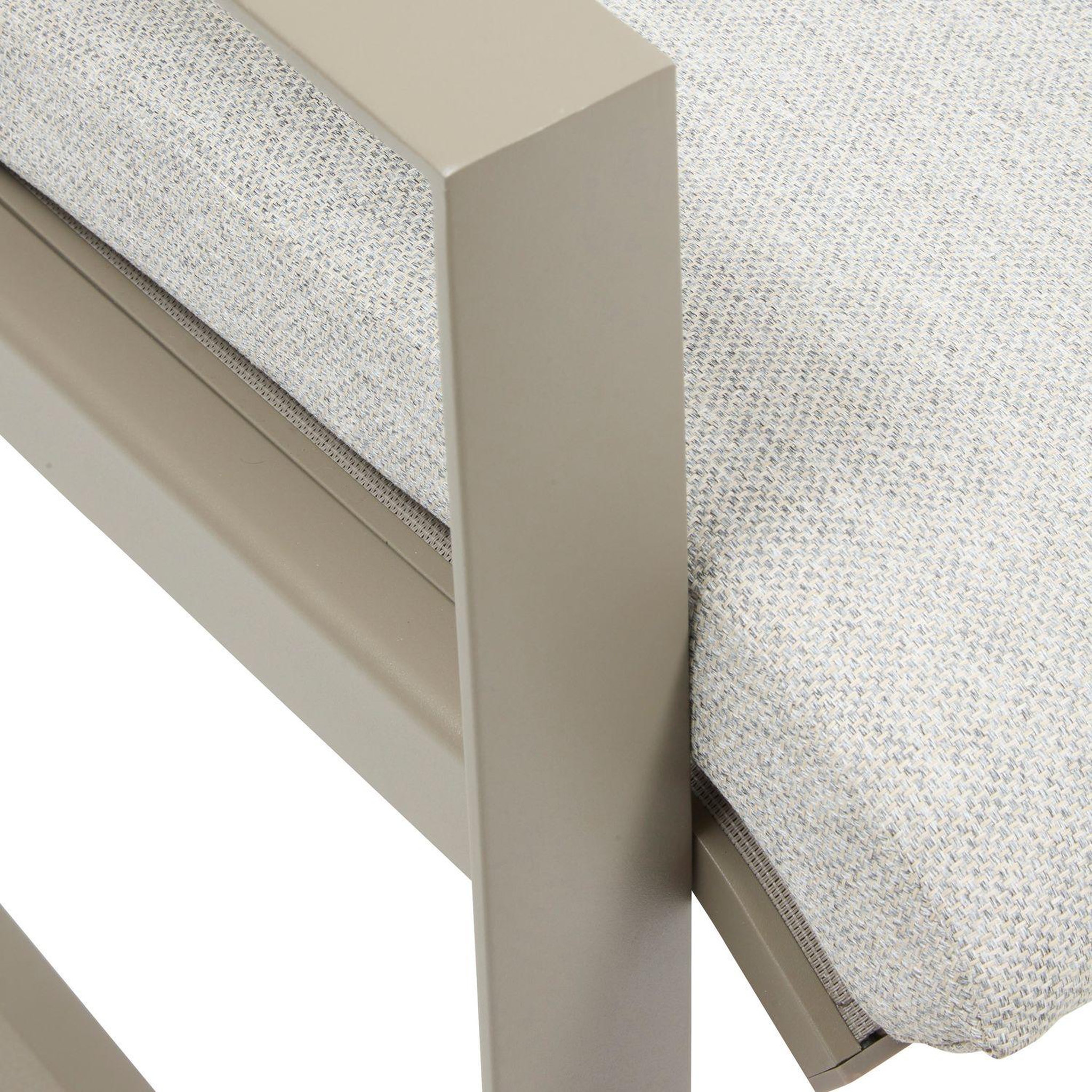 Voir la diapositive 2 : HESPERIDE Fauteuil de jardin en aluminium boreane