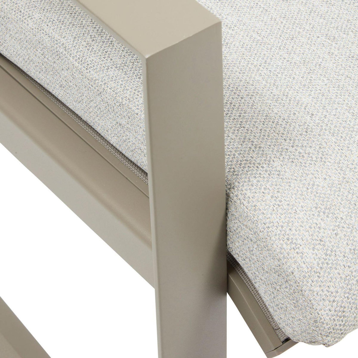 HESPERIDE Fauteuil de jardin en aluminium BOREANE