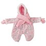 Gotz Vêtements pour poupée de 30 à 33 cm : Combinaison rose pour bébé