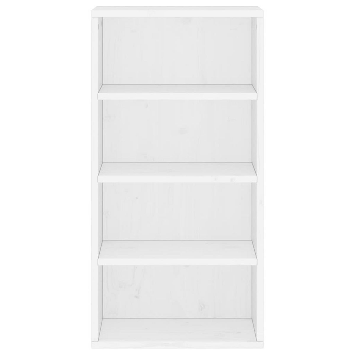 VIDAXL Armoire laterale ODDA blanc 40x24x79 cm bois massif pin