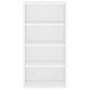 Voir la diapositive 5 : VIDAXL Armoire laterale ODDA blanc 40x24x79 cm bois massif pin