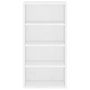 Voir la diapositive 5 : VIDAXL Armoire laterale ODDA blanc 40x24x79 cm bois massif pin
