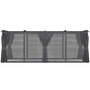 Voir la diapositive 5 : ID MARKET Pergola édition intégrale moustiquaire toit rétractable 3x6 M et 6 rideaux gris