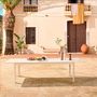 Voir la diapositive 3 : SWEEEK Table de jardin SEATTLE extensible aluminium, 10 places, 227 / 290 x 100 x 75 cm