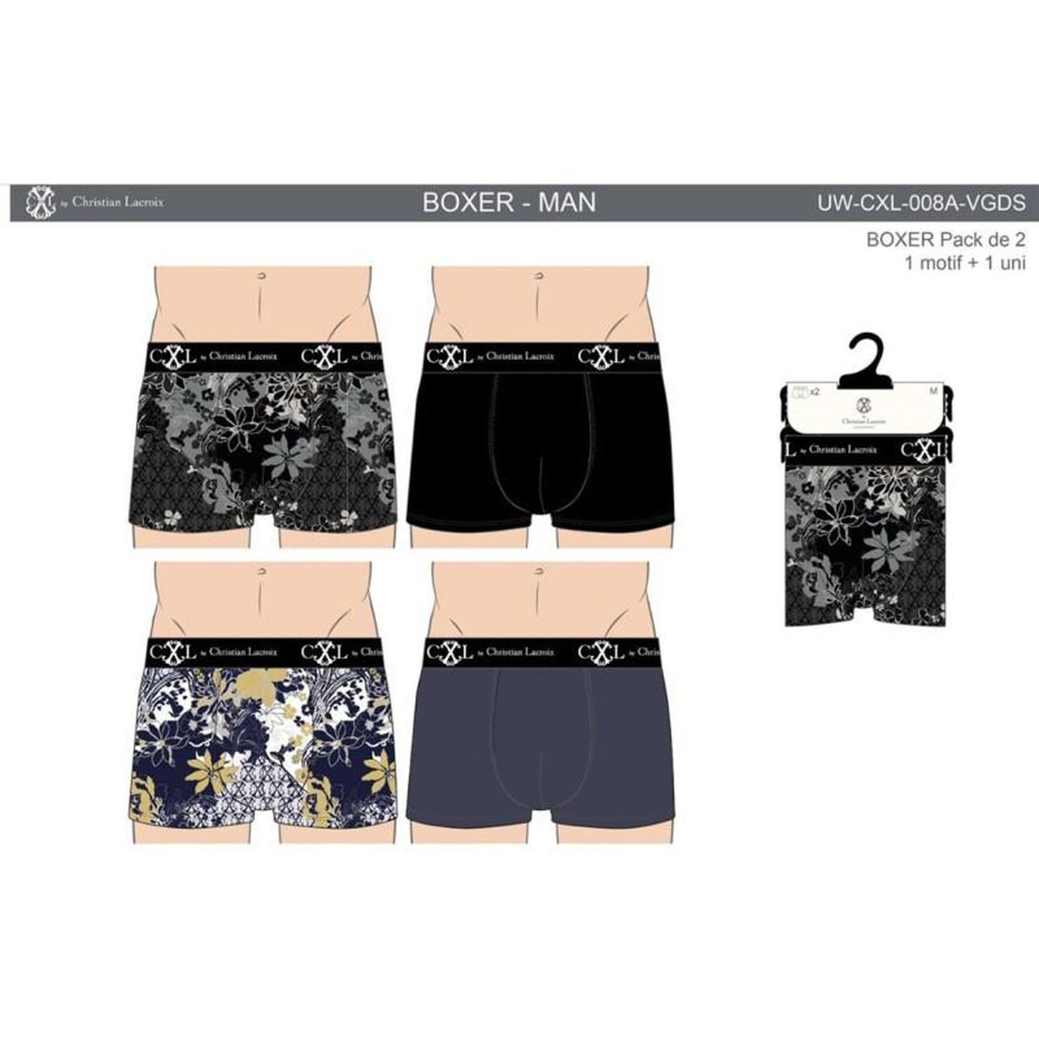 Voir la diapositive 4 : Christian Lacroix Boxer CXL By LACROIX