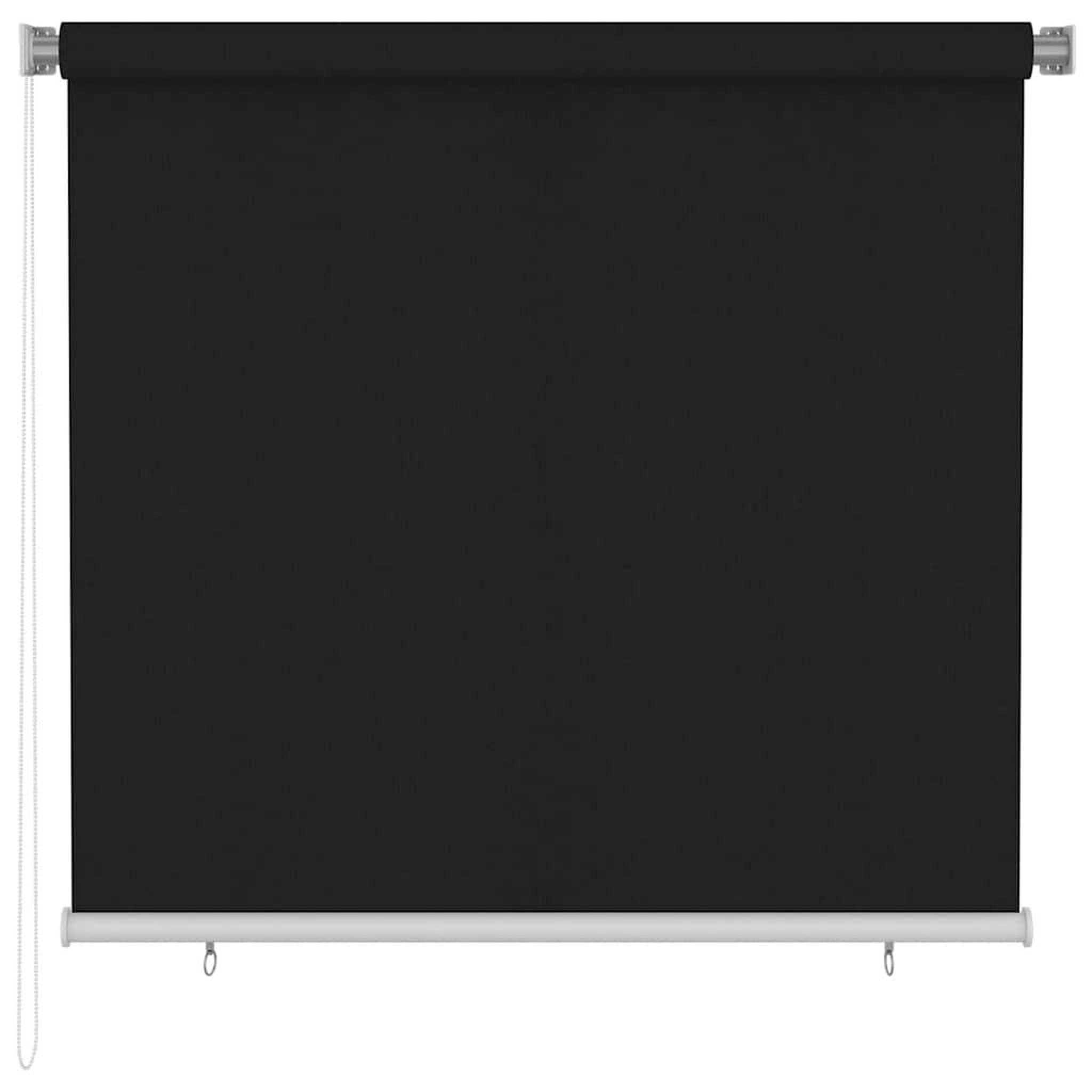 Voir la diapositive 2 : VIDAXL Store roulant d'exterieur 165 (l) x 140 (h) cm noir
