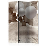 Paris Prix Paravent 3 Volets  Concrete Maze  135x172cm