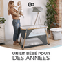 Voir la diapositive 2 : KINDERKRAFT Lit bebe sofi pratique et confortable