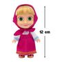 Voir la diapositive 5 : GENERIQUE Coffret poupée et peluche - MASHA AND THE BEAR - Masha 12 cm et Michka 20 cm - a partir de 3 ans - MHA21
