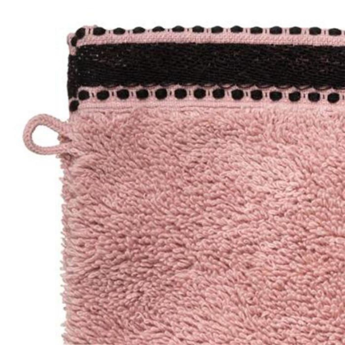 ATMOSPHERA Lot de 2 Gants de Toilette  Joia  15x21cm Rose