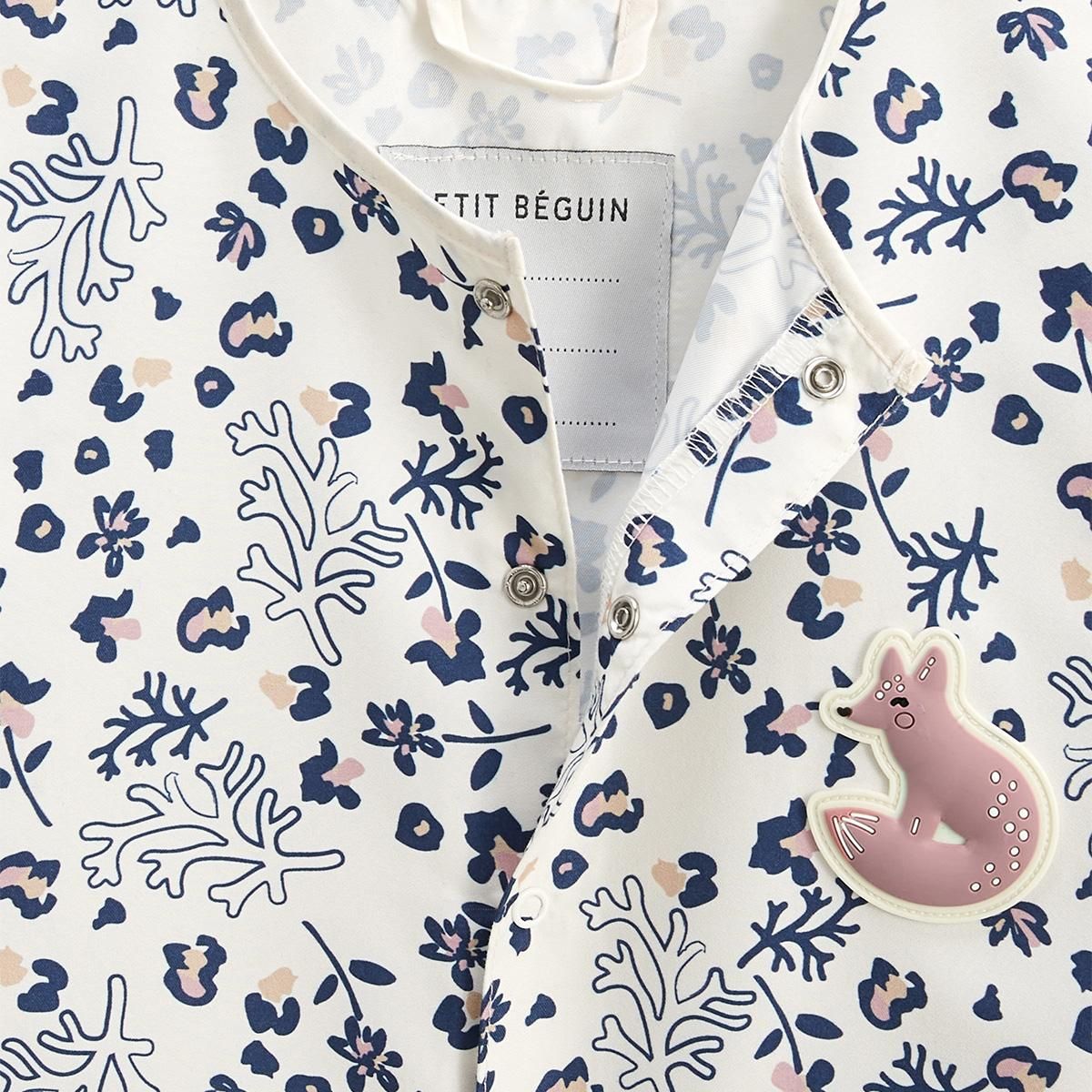 Petit Béguin Tablier enfant long Céleste