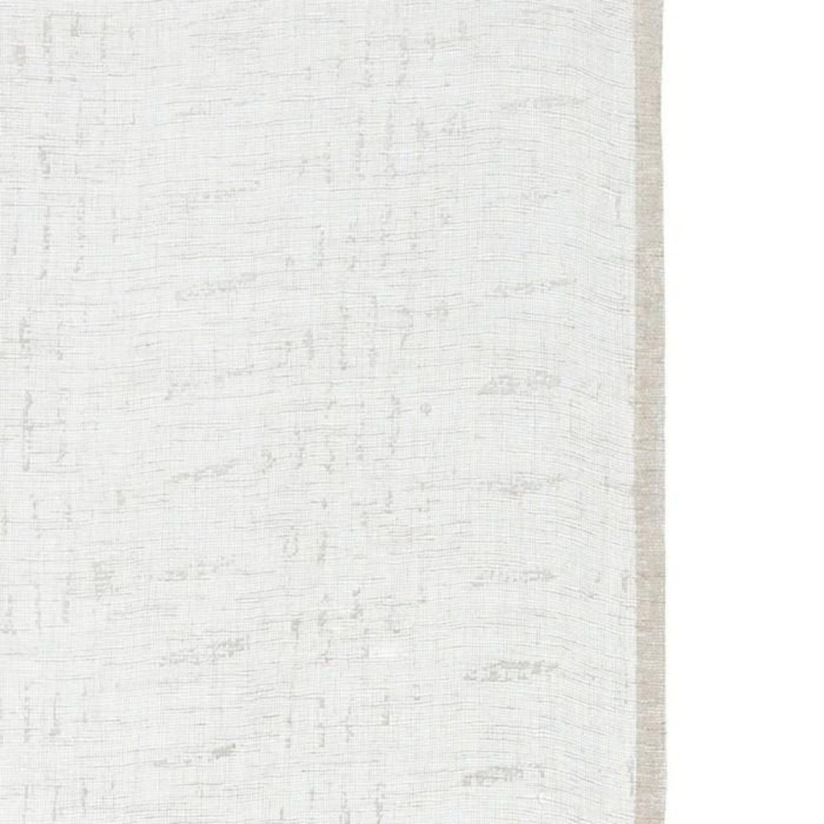ATMOSPHERA Rideau Voilage Floqué  Fred  140x240cm Beige