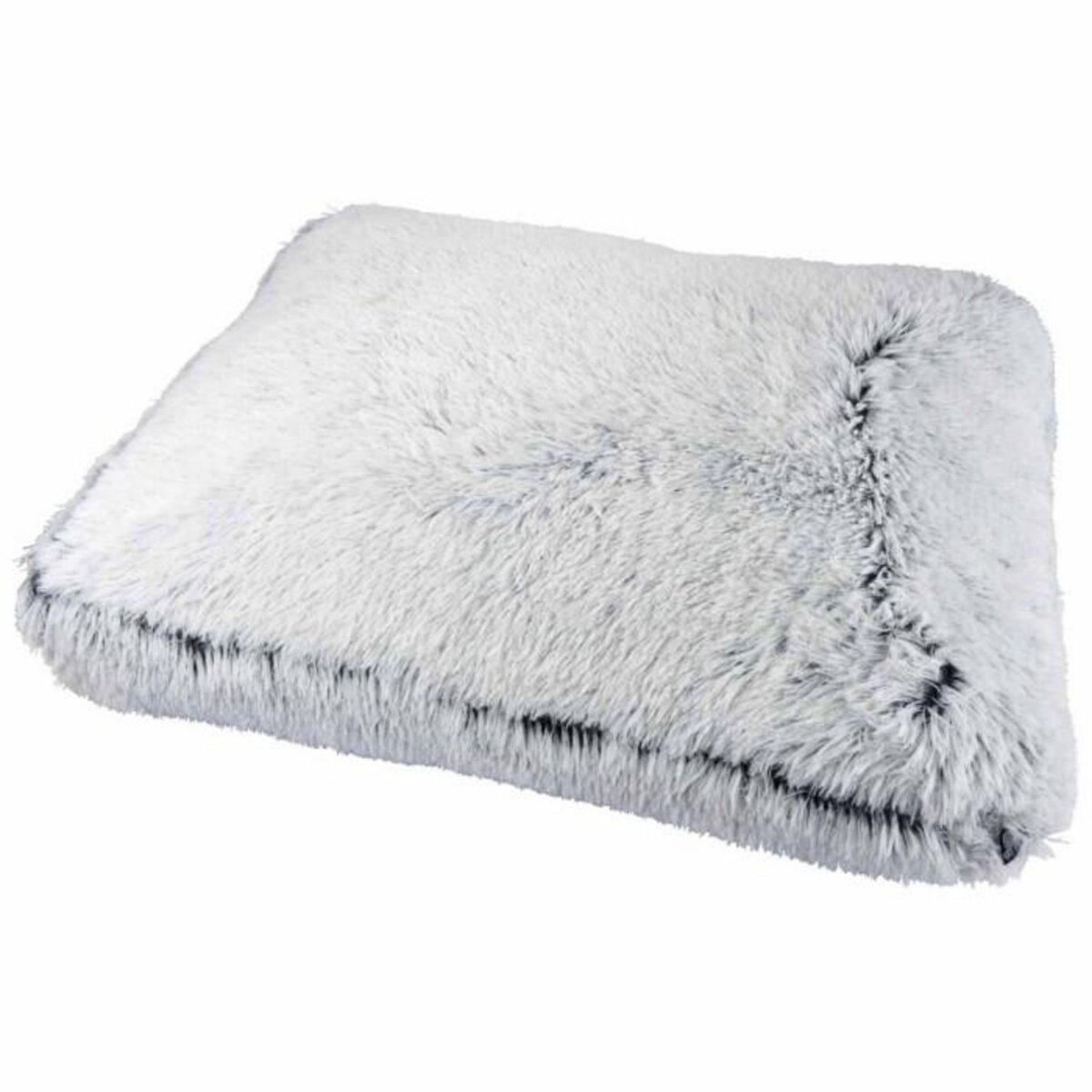 Paris Prix Coussin pour Chien & Chat  Fluffy  100cm Blanc Chiné