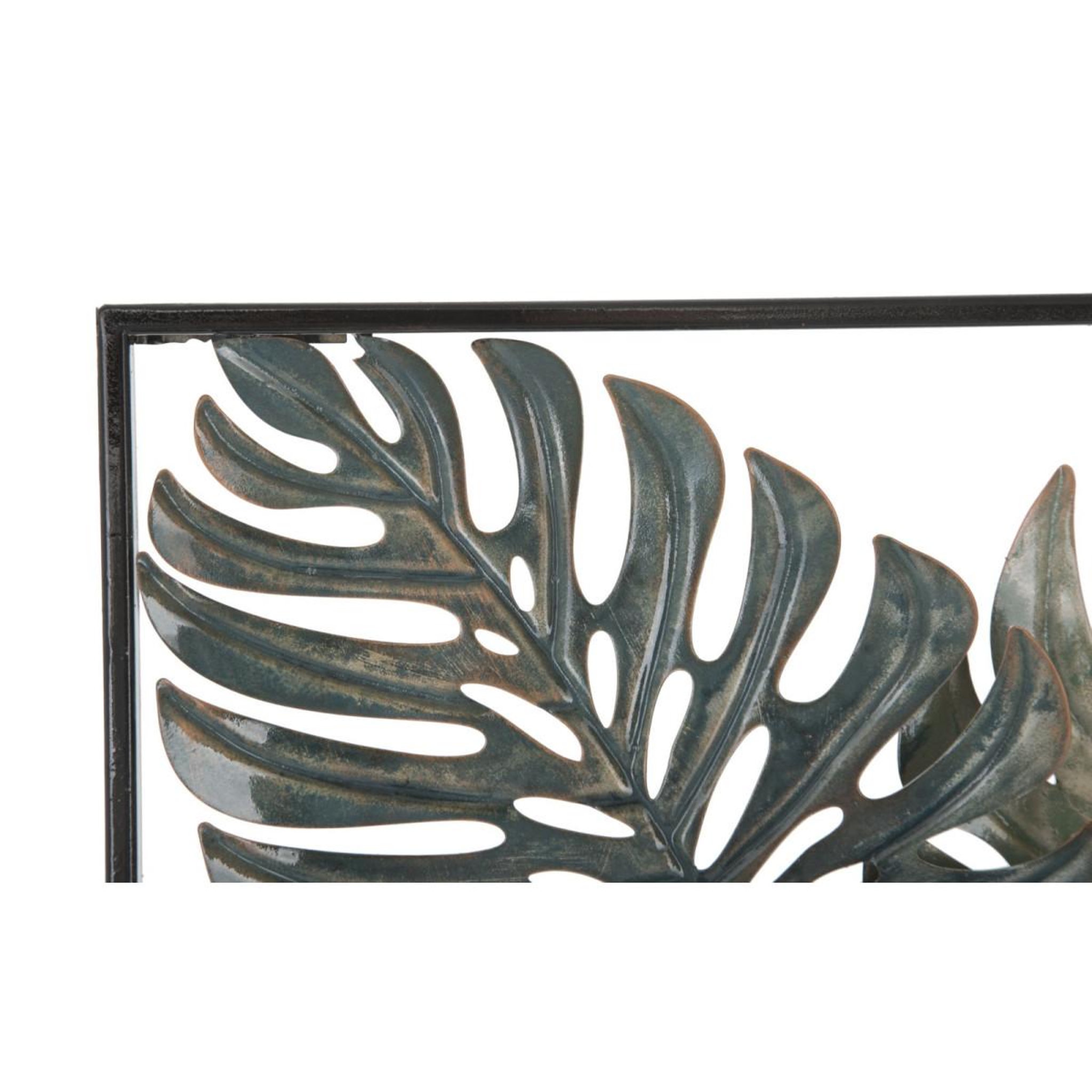 Voir la diapositive 5 : Paris Prix Décoration murale encadrée en métal  too  88cm multicolore