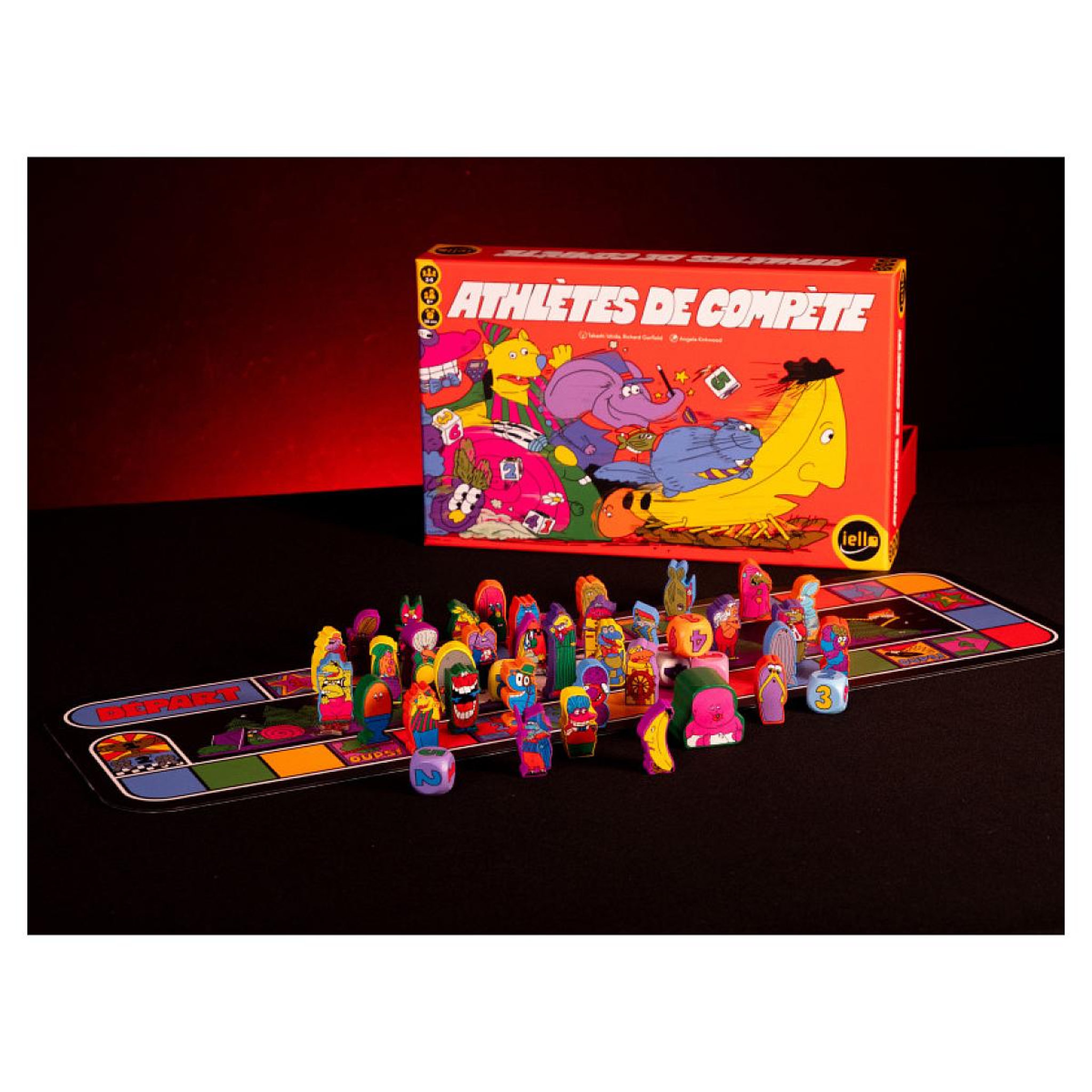Voir la diapositive 2 : Iello Athletes de compete - jeu de course folle