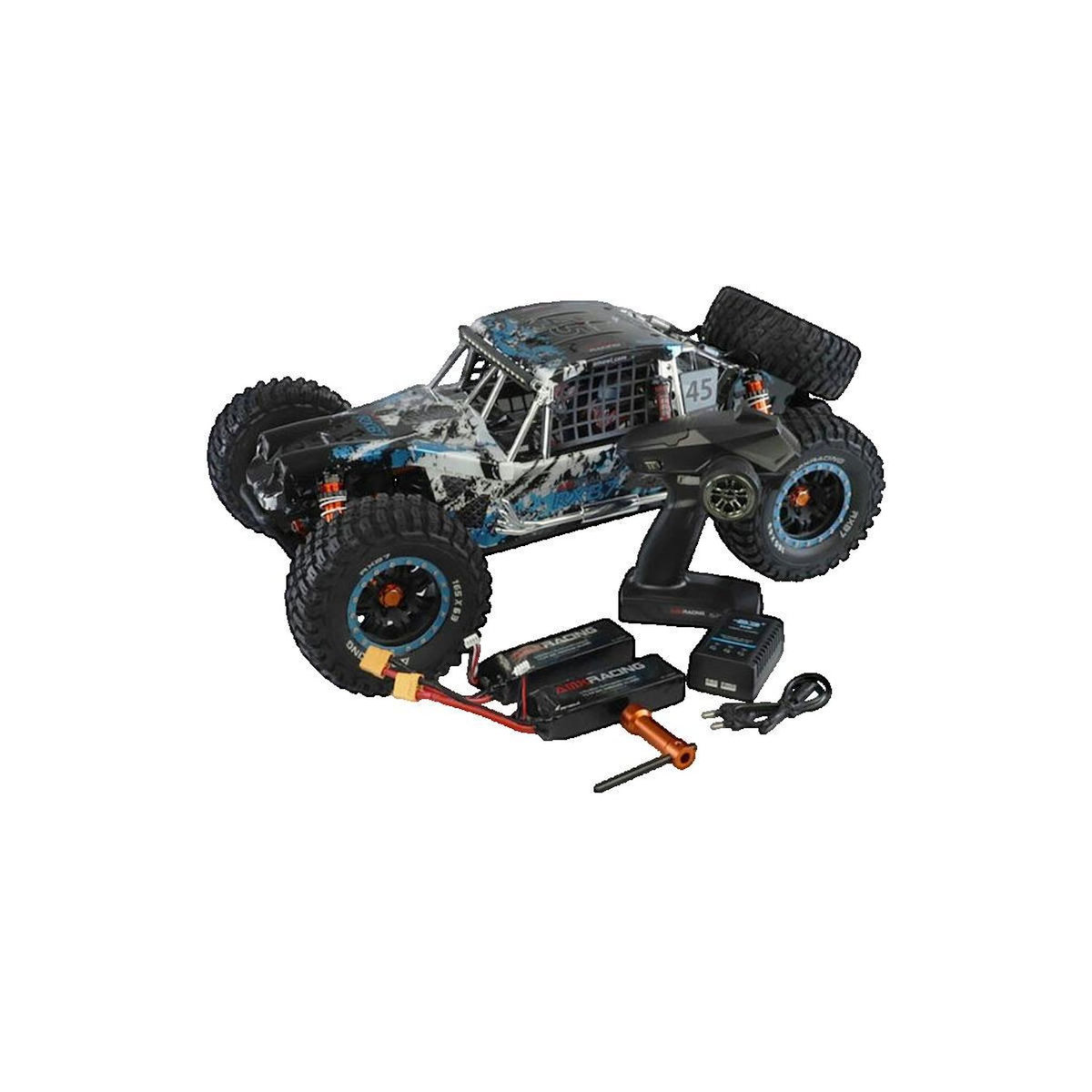 Amewi Buggy télécommandé Amewi RXB7 Bleu 4x4 130 km/h