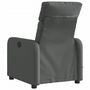 Voir la diapositive 5 : VIDAXL Fauteuil inclinable de massage electrique gris fonce tissu
