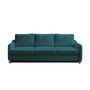 Voir la diapositive 6 : LISA DESIGN Will - canapé 3 places - convertible - en tissu