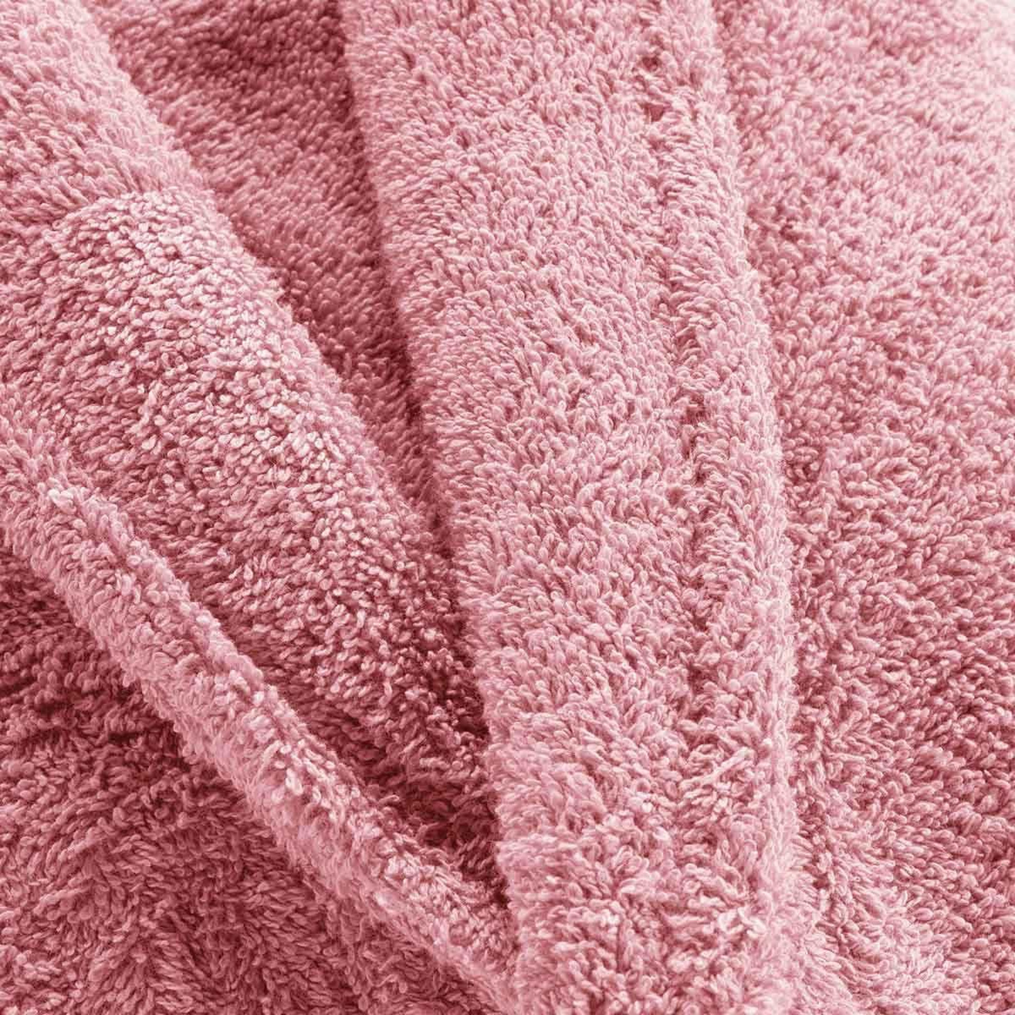 Voir la diapositive 2 : Douceur d'Intérieur Peignoir col châle en coton  tendresse  bois de rose