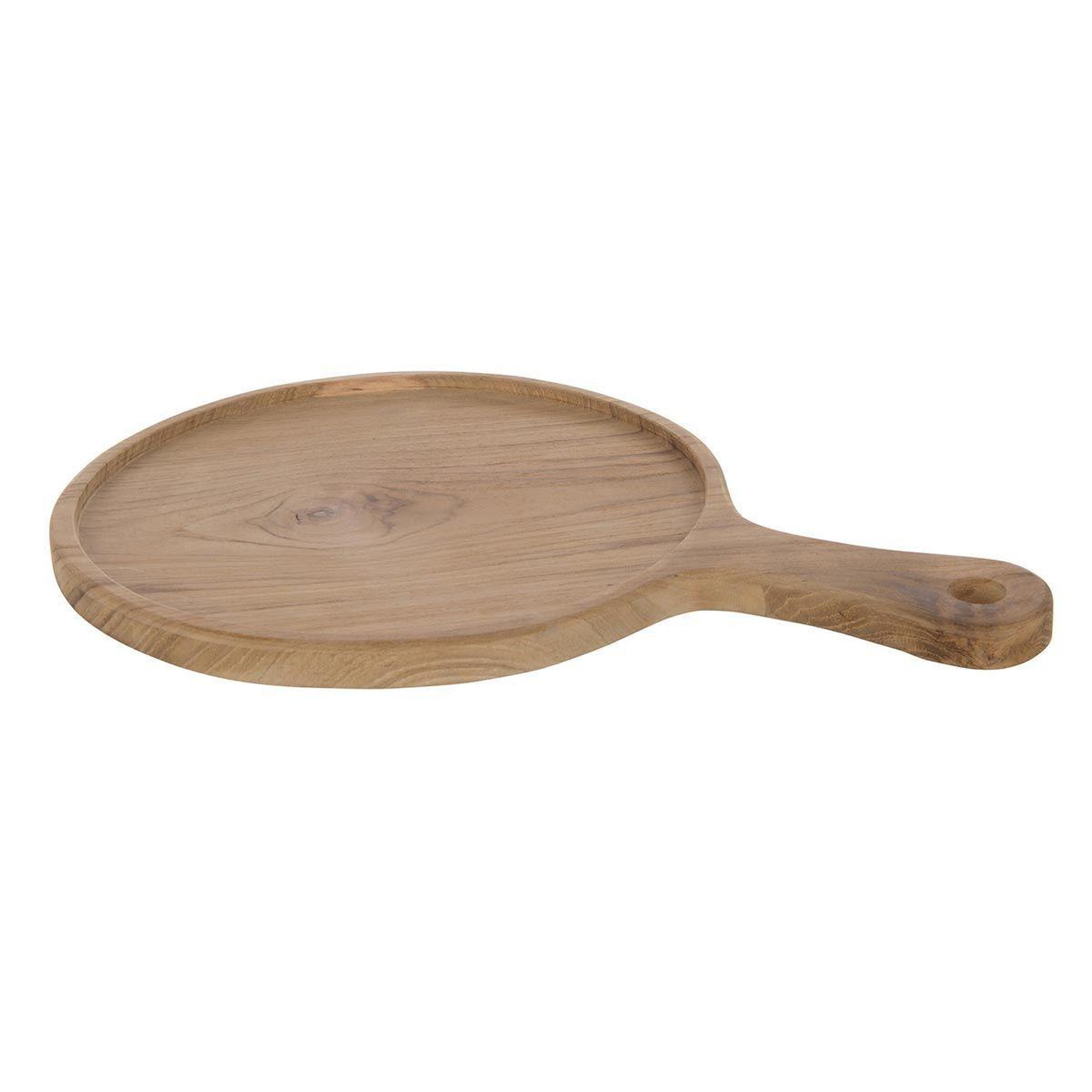 Voir la diapositive 2 : J-LINE Planche à Découper en Bois  Naji  37cm Naturel