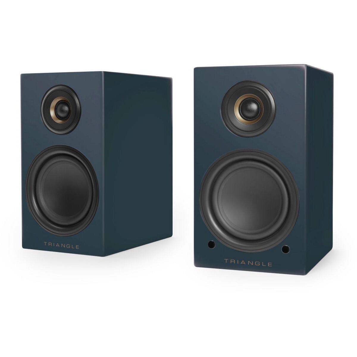 Triangle Enceinte bibliothèque active LN01A ELARA Bleue X2