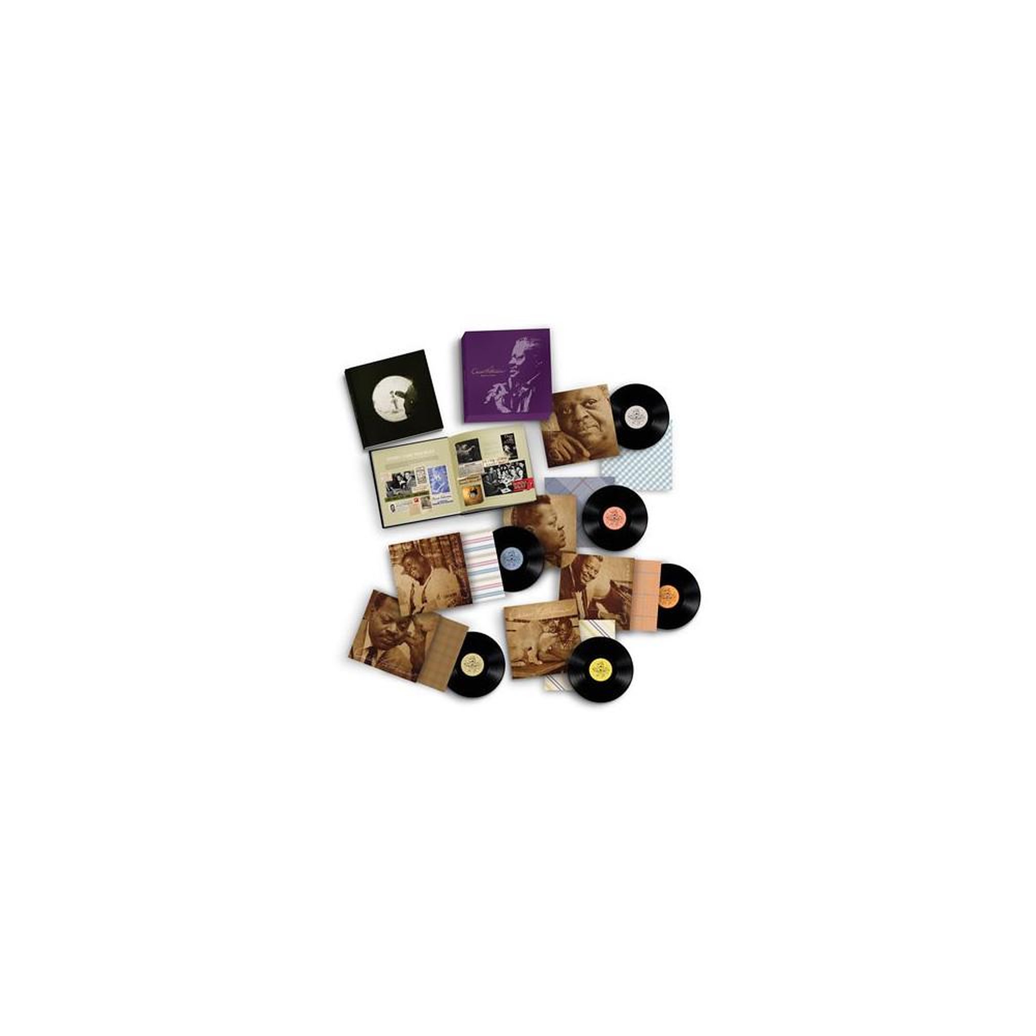 Coffret vinyle jazz world tour d'oscar peterson – 6 lp 180 g + livret 48 pages