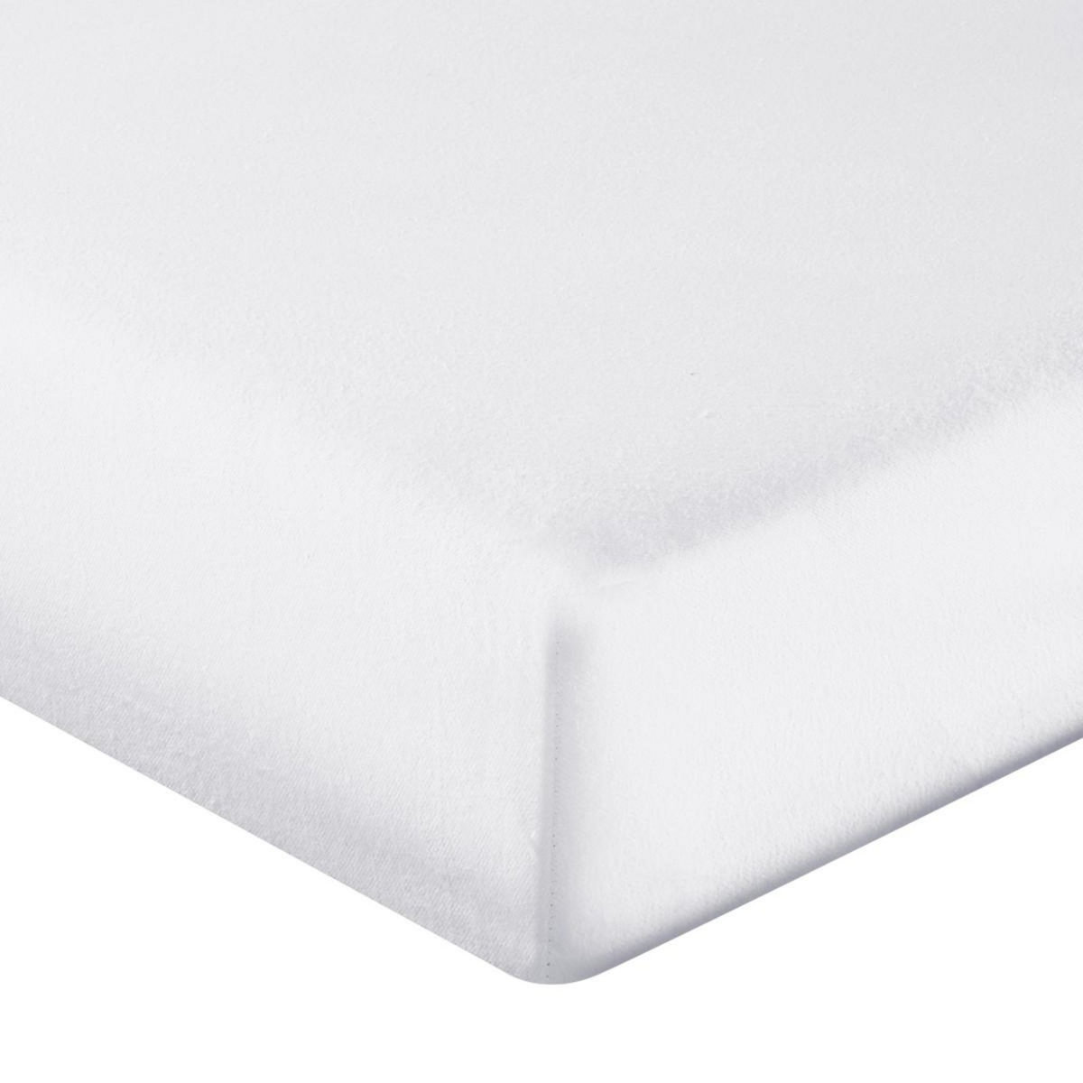 Sensei Maison Protège-matelas en coton biologique bonnet 30 cm 200 g/m² ORGANIKA SUPREME