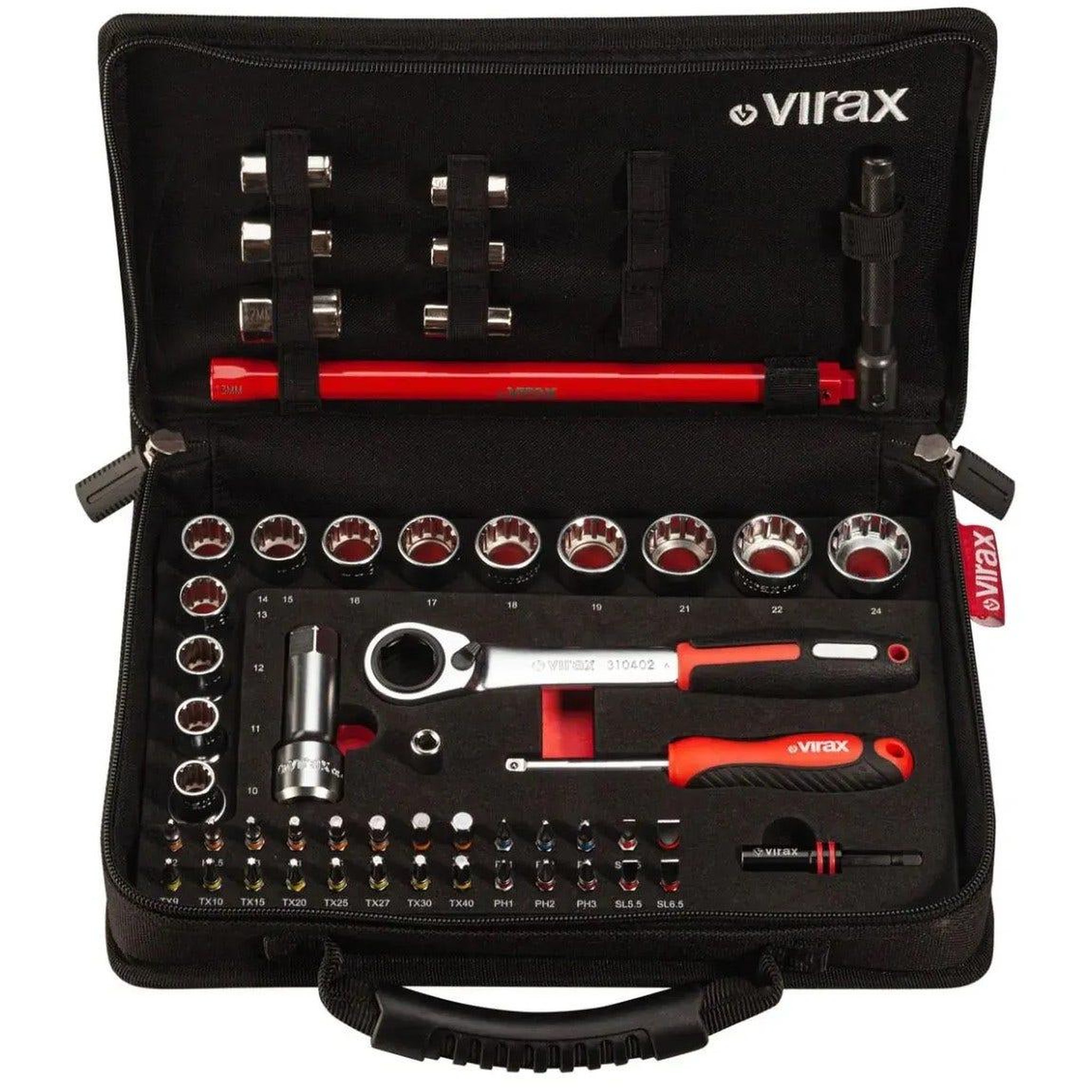 Virax Coffret plombi'box 51 outils spécial plombier