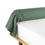 Paris Prix Taie de Traversin  Lina  85x185cm Vert Cèdre