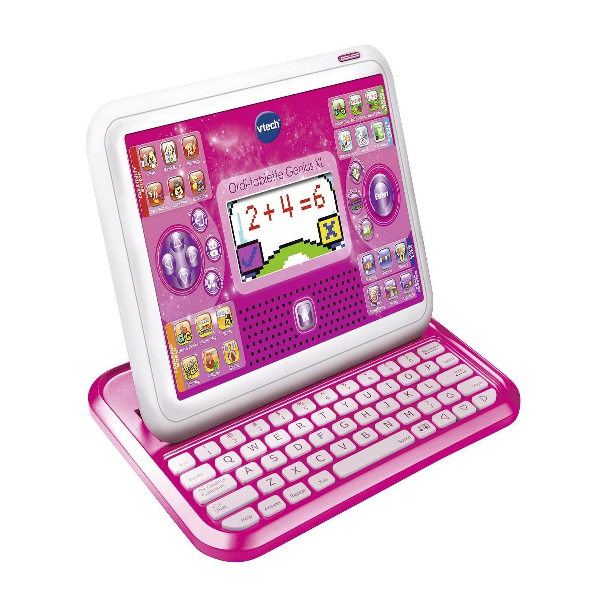 VTECH Ordi-Tablette Genius XL Color Rose