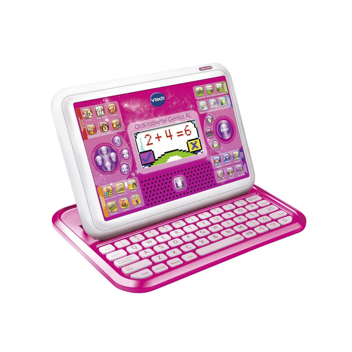 VTECH Ordi-Tablette Genius XL Color Rose
