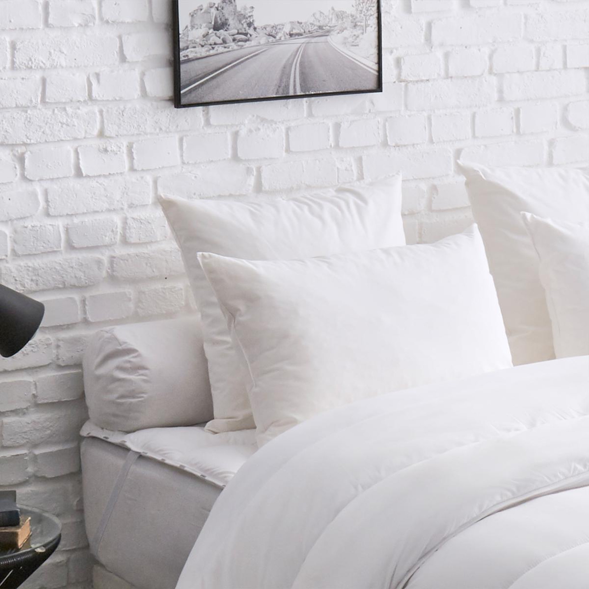 DODO Oreiller Memory Mix. Coloris disponibles : Blanc
