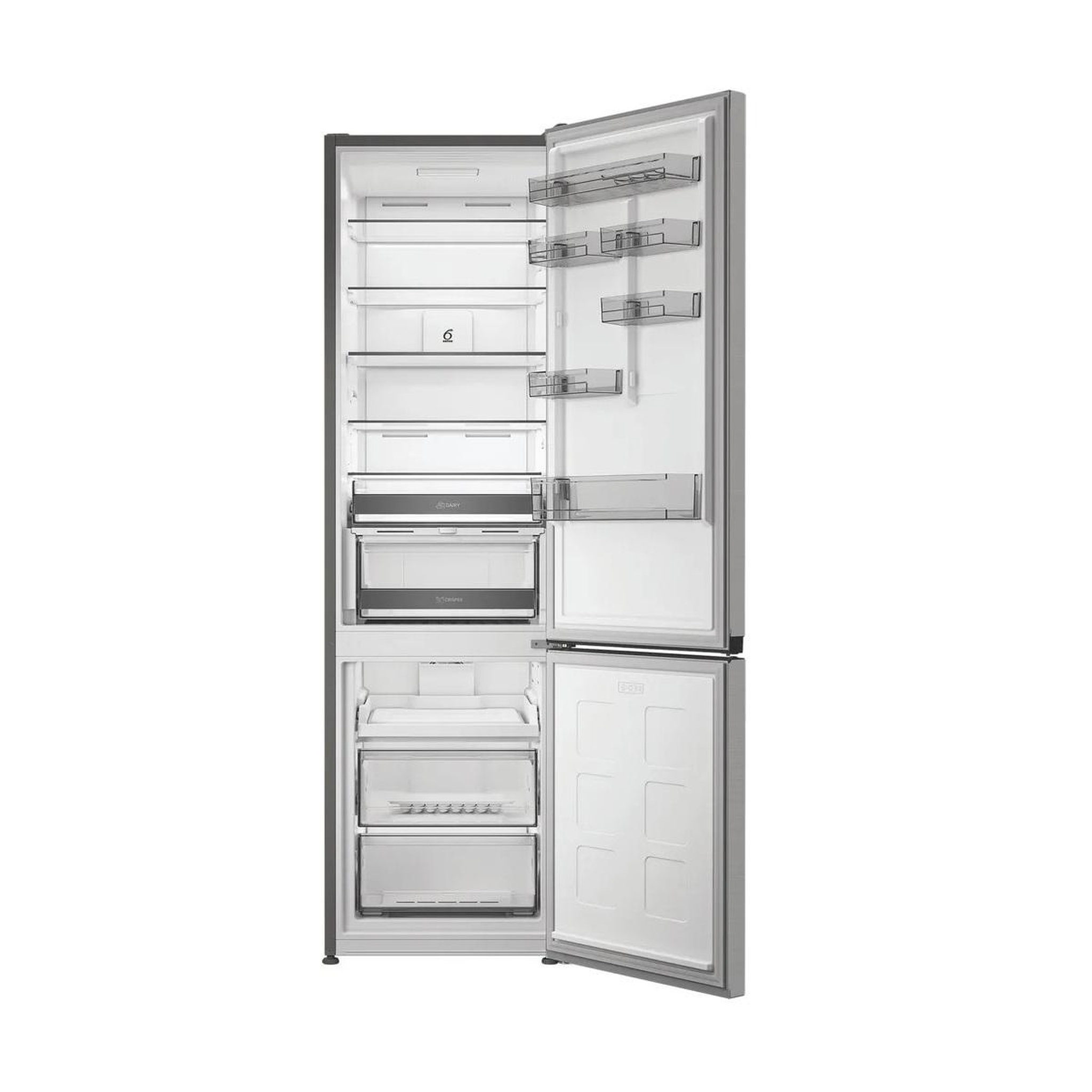 Voir la diapositive 3 : Whirlpool Réfrigérateur combiné 60cm 415l nofrost - whk26412x5ee