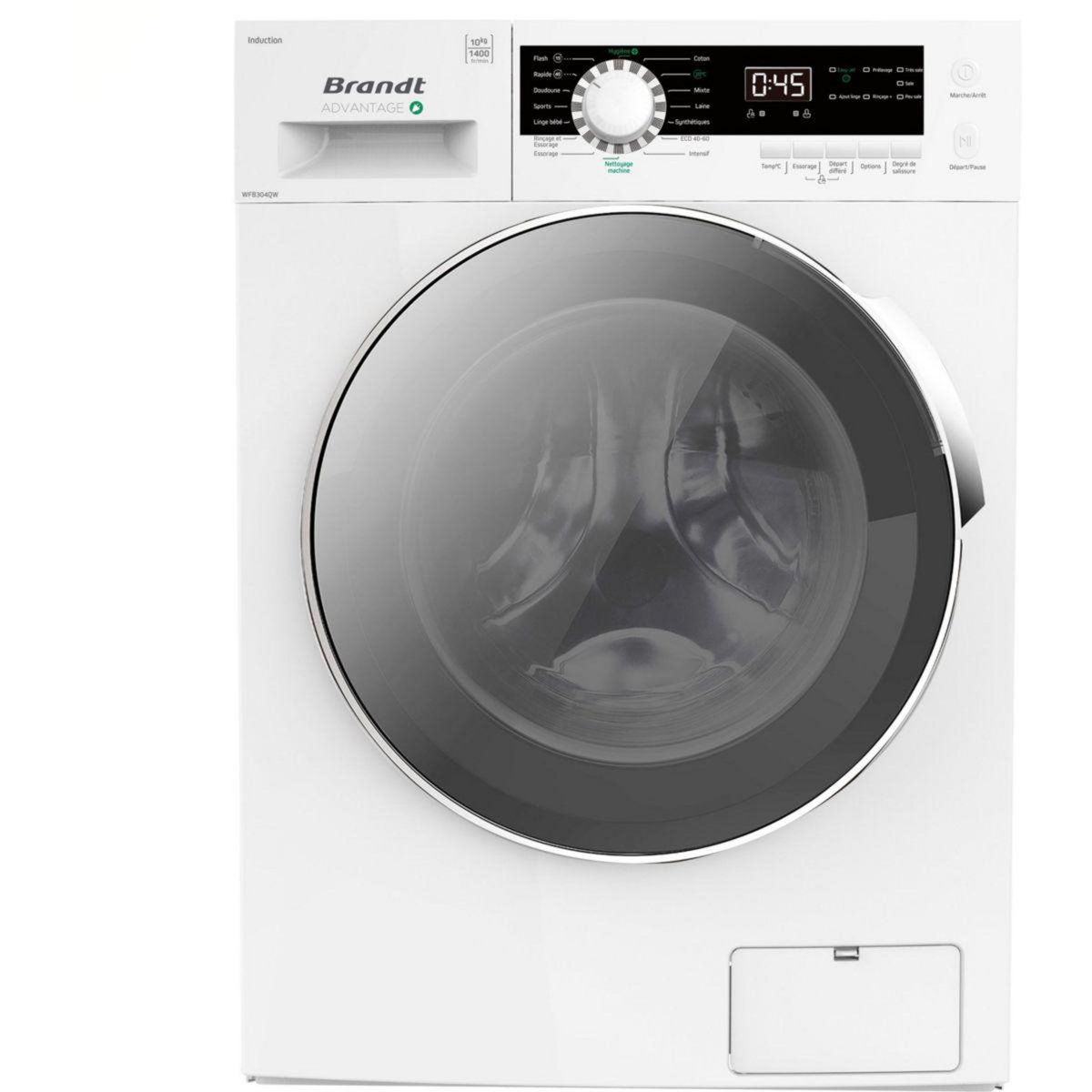 BRANDT Lave linge hublot WFB304QW