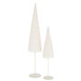 Voir la diapositive 3 : Paris Prix Sapin de Noël sur Socle  Glitter  85cm Blanc
