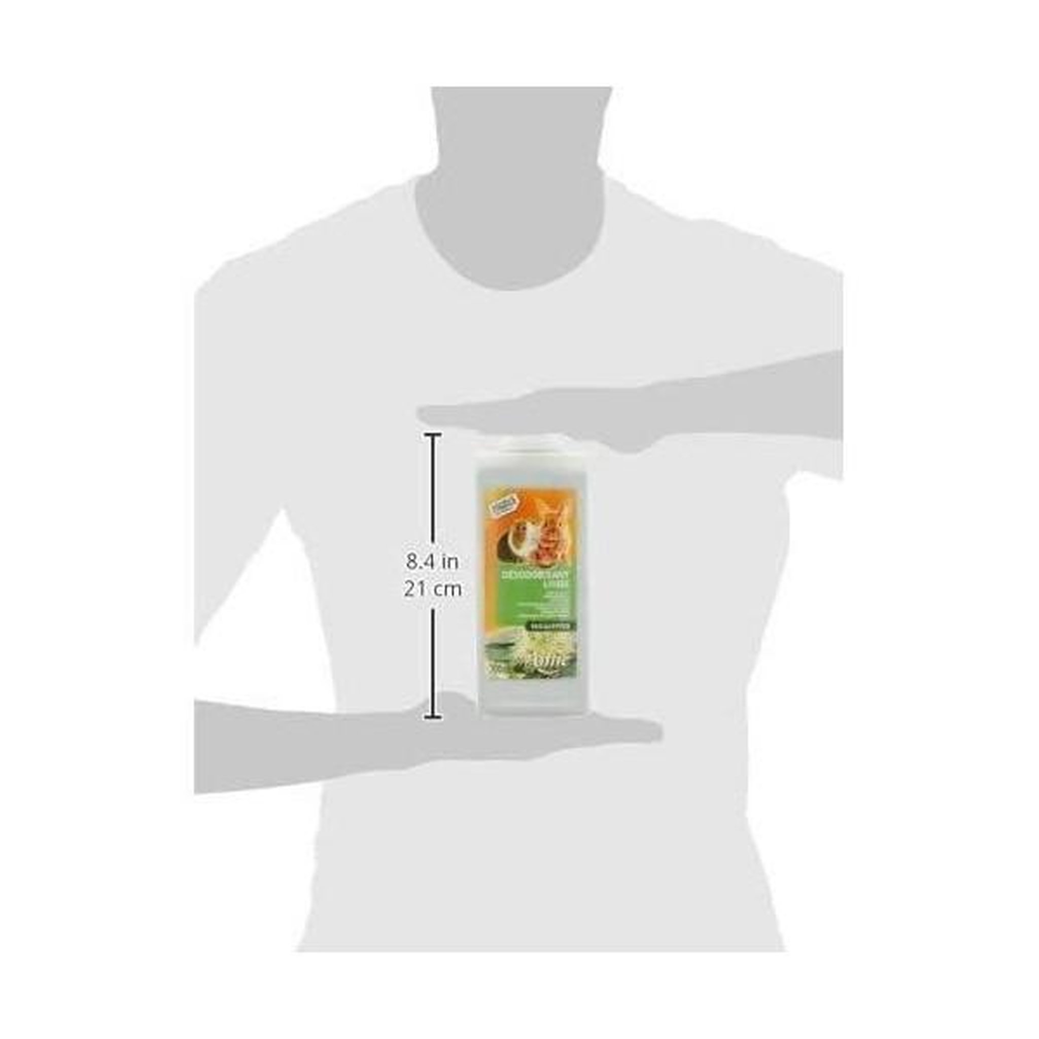 Voir la diapositive 3 : MARKET24 Hygiene rongeur - aime - désodorisant litiere - eucalyptus - 700 ml - 100% naturel