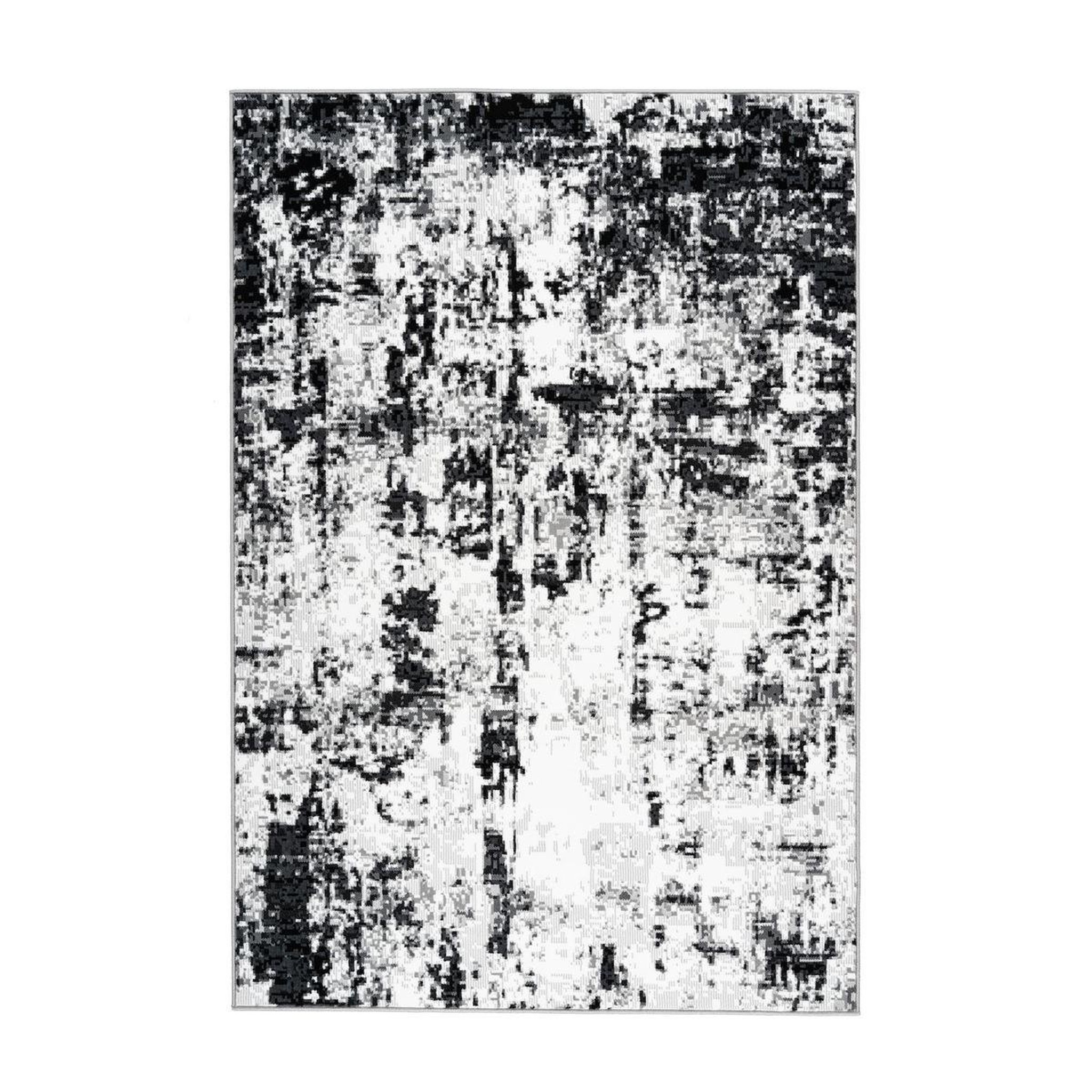 Voir la diapositive 1 : Paris Prix Tapis Vintage à Poils Courts  Esperanto VIII  Gris