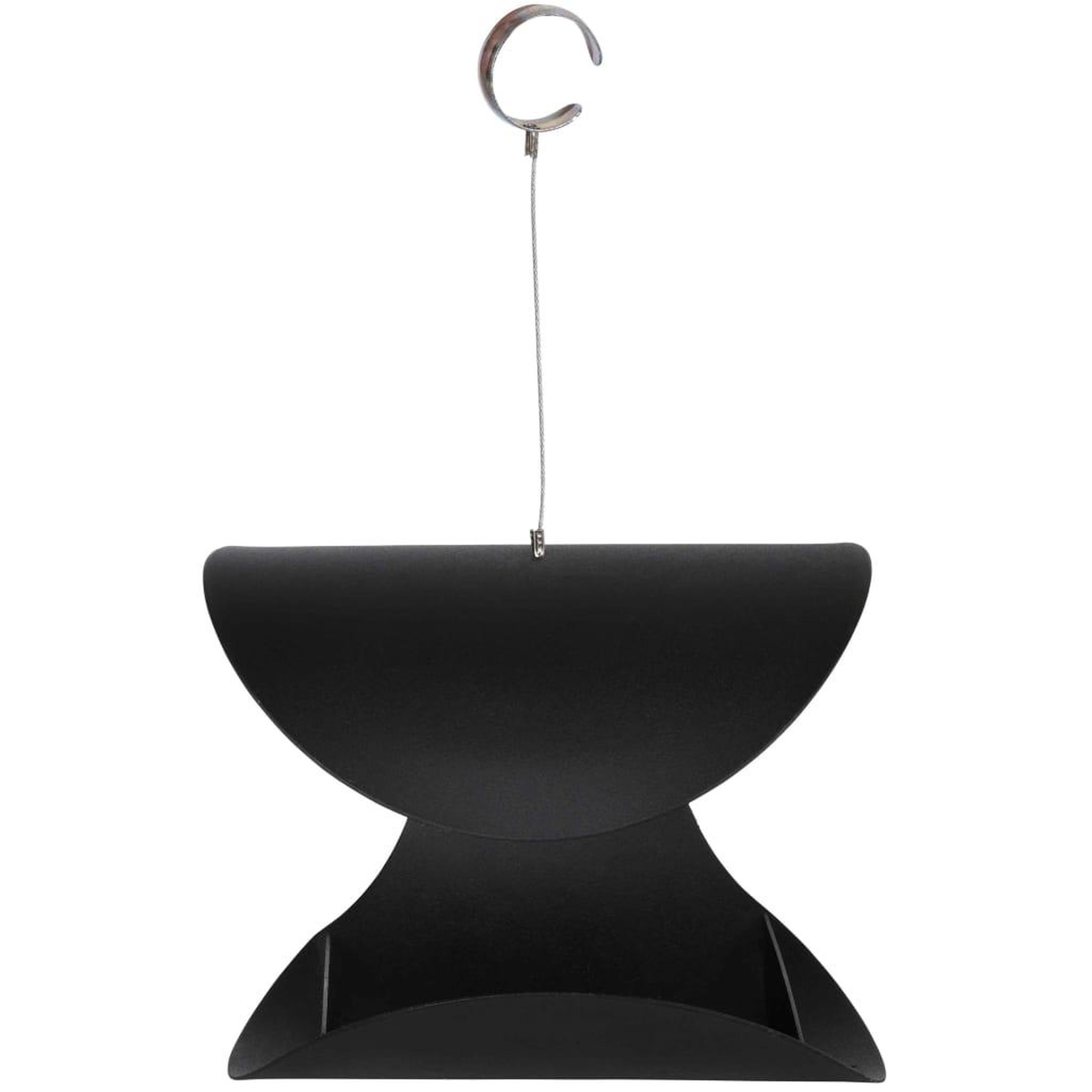 Voir la diapositive 2 : ESSCHERT DESIGN Esschert Design Mangeoire a oiseaux suspendue Noir L FB438