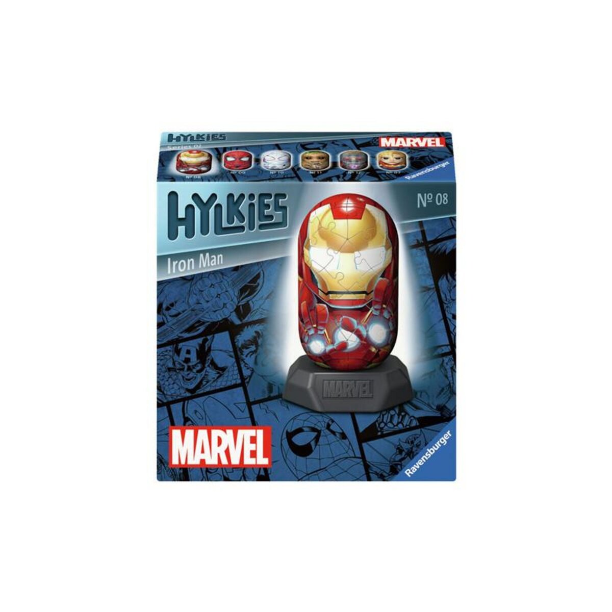 RAVENSBURGER Ravensburger - 3D Puzzle Marvel Iron Man, 54pcs. 12001157 6