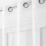 Voir la diapositive 2 : Paris Prix Rideau Voilage à Œillets  Felicia  140x240cm Blanc