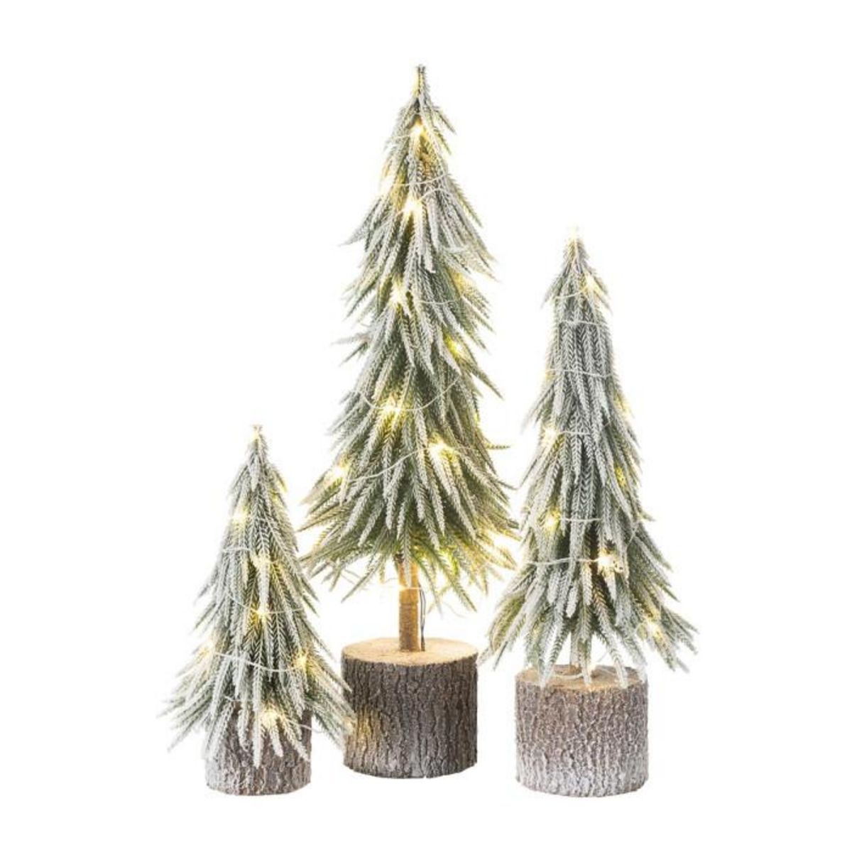 Paris Prix Sapin de Noël Déco à LED  Luther  30cm Vert