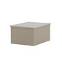 Voir la diapositive 4 : Paris Prix Table Basse Nervurée  Lenox  80cm Beige