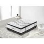 Voir la diapositive 1 : MemoryPur Ensemble matelas ressorts ensachés + sommier en kit 180x200 cm  DIAMANT