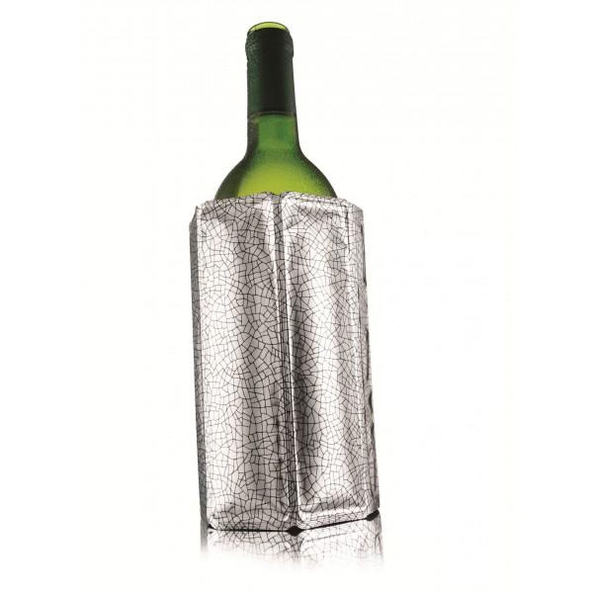 Vacu vin Refroidisseur décor argenté - 38803606