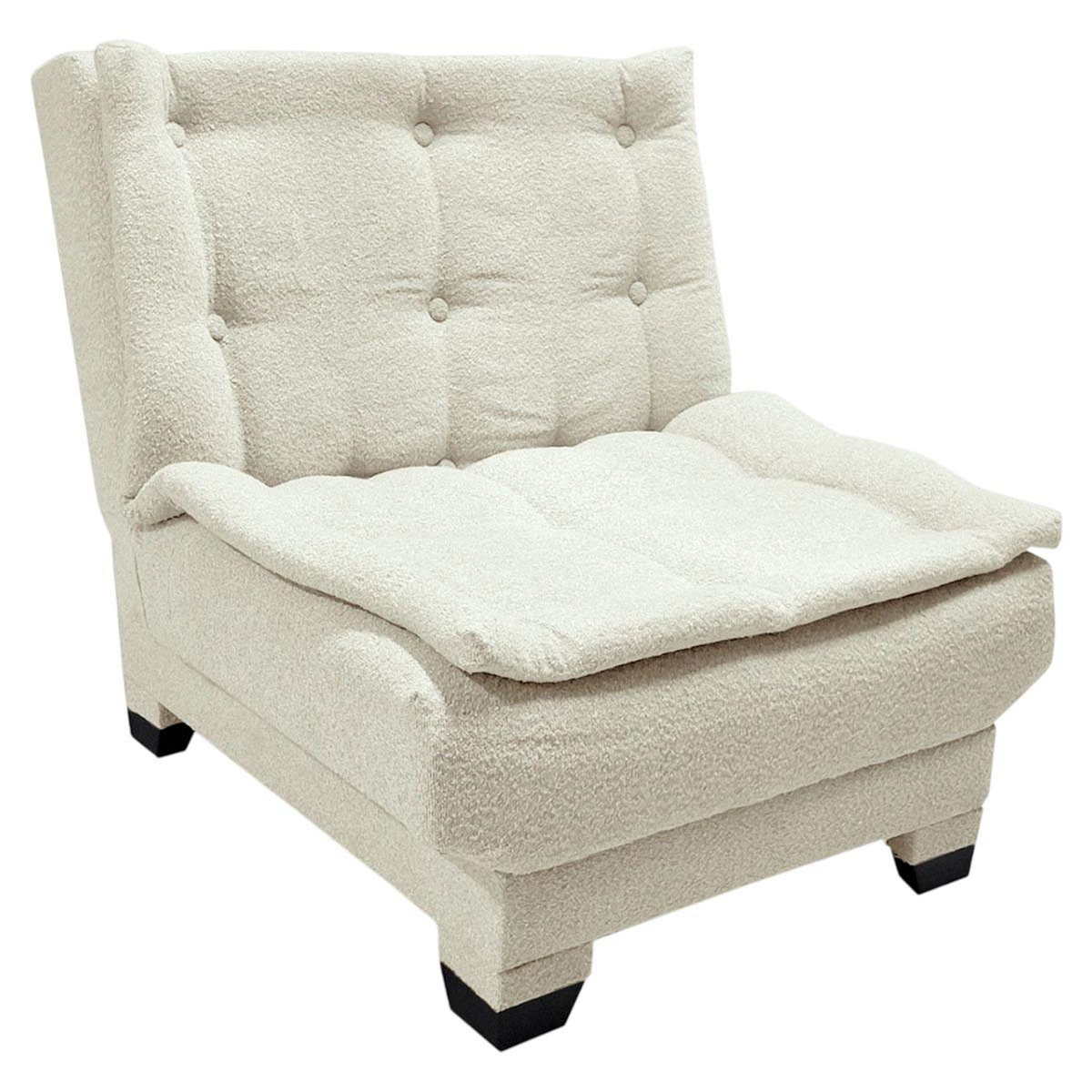 Paris Prix Fauteuil Convertible en Banquette  Raul  85cm Beige