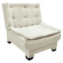 Voir la diapositive 1 : Paris Prix Fauteuil Convertible en Banquette  Raul  85cm Beige