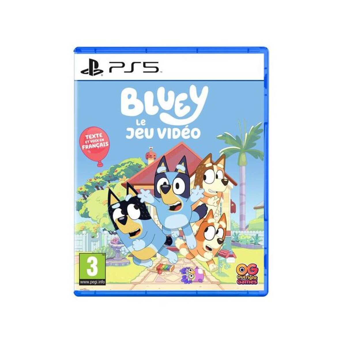 Just for games Le Bluey PS5 pas cher Auchan.fr